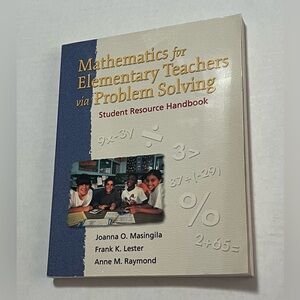 Mathematics for Elementary Teachers via Problem Solving Handbook